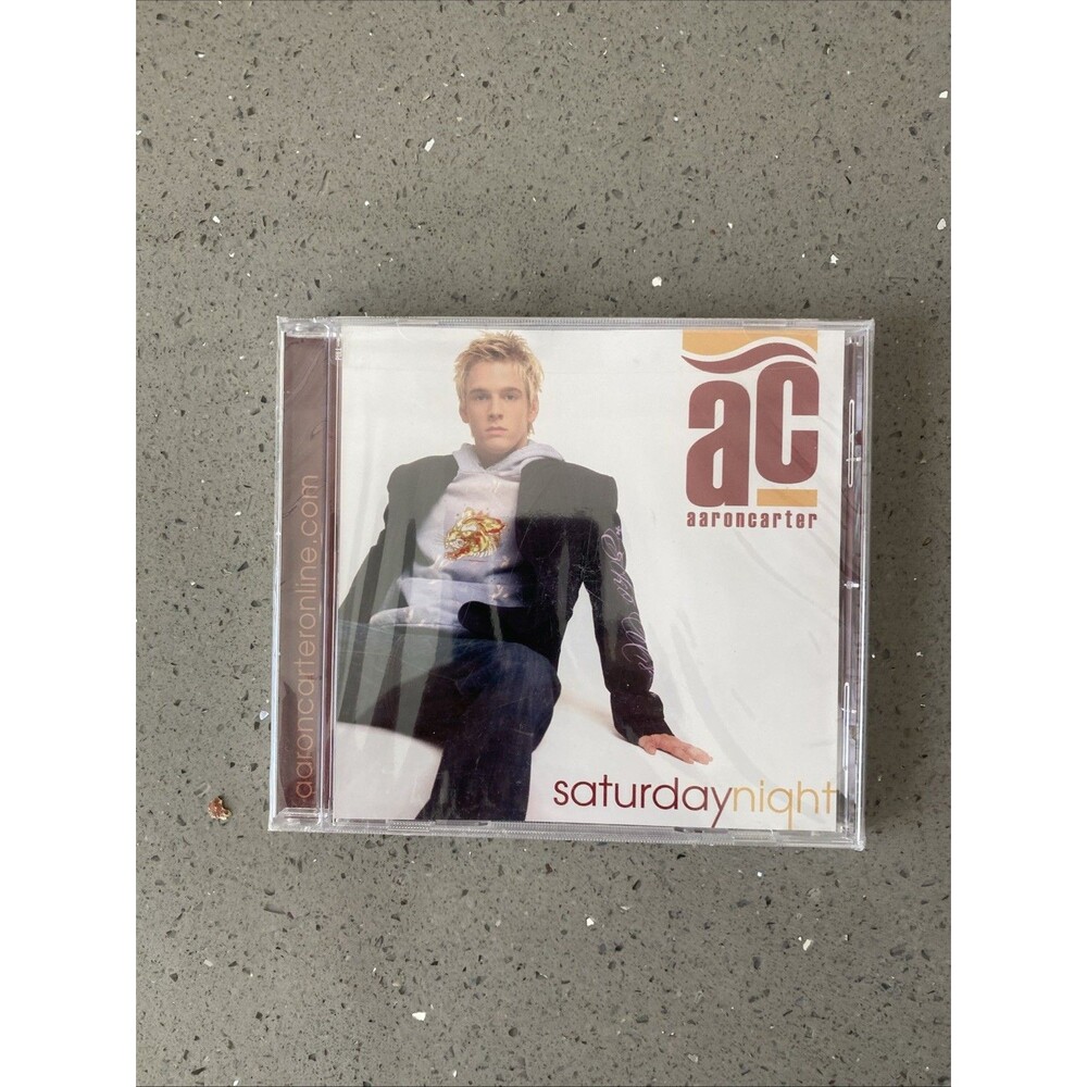 Aaron Carter cd SINGLE Saturday Night NEW/FACTORY SEALED RARE OOP AC